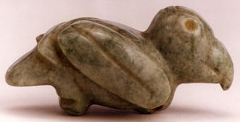 Guanacaste-Nicoya Jade Pendant of a Bird