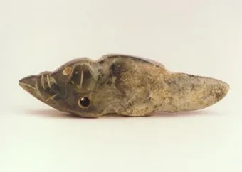 Colima Greenstone Coatimundi Amulet