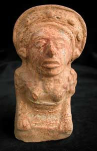Mayan Sculpture of a Woman