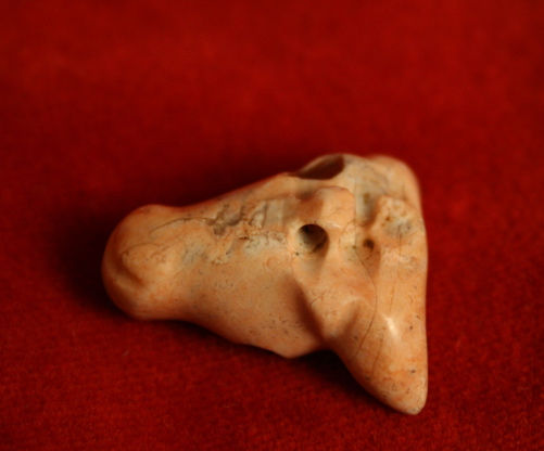 Jemdet Nasr Amulet Depicting a Bull Head