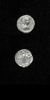 Silver Denarius of Geta Struck While Caesar