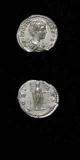 Silver Denarius of Geta Struck While Caesar