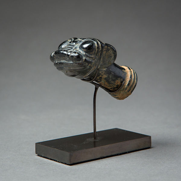 Luristan Bronze Feline Head