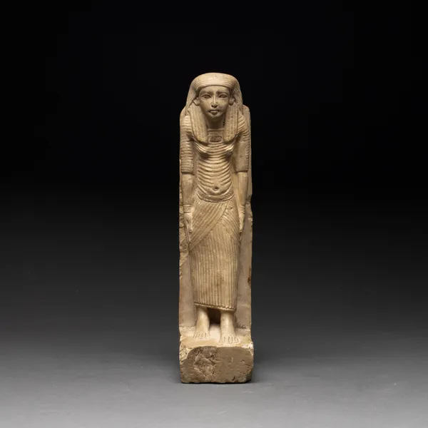 Egyptian Stone Figure of Woman