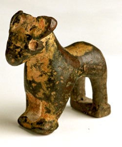 Iron Age Bronze Zoomorphic Sculpture