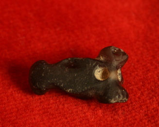 Jemdet Nasr Brown Quartz Amulet Depicting a Bull Head