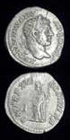 Silver Denarius of Emperor Caracalla