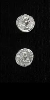 Silver Denarius of Geta Struck While Caesar