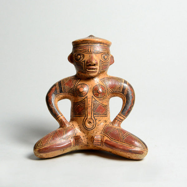 Guanacaste-Nicoya Sculpture of a Seated Woman