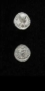 Silver Denarius of Geta Struck While Caesar