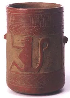 Guanacaste-Nicoya Vessel with Carved Deocorations
