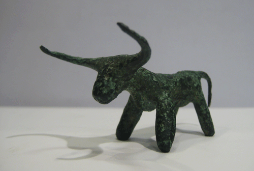 Bronze Figure of a Bull