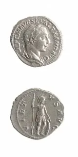 Silver Denarius of Emperor Severus Alexander