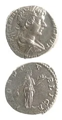 Silver Denarius of Emperor Caracalla