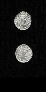 Silver Denarius of Geta Struck While Caesar