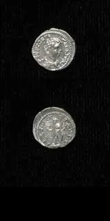 Silver Denarius of Geta Struck While Caesar