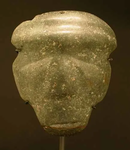 Mezcala Stone Face Panels