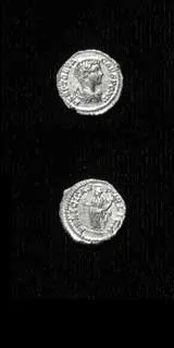 Silver Denarius of Geta Struck While Caesar