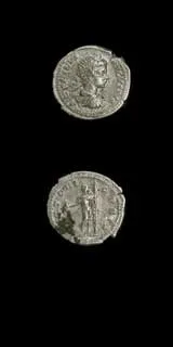 Silver Denarius of Emperor Caracalla
