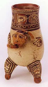 Guanacaste-Nicoya Monkey Effigy Vessel