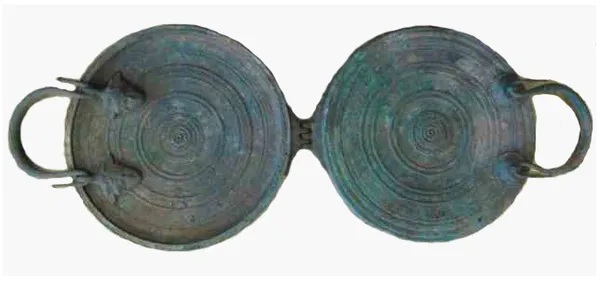 Roman Bronze Cosmetic Plate