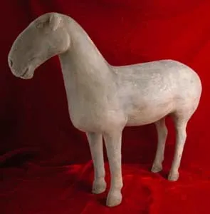 Han Terracotta Sculpture of a Goat