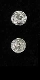 Silver Denarius of Geta Struck While Caesar