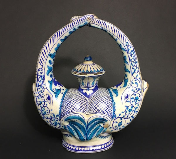 Elephant-shaped aquamanile