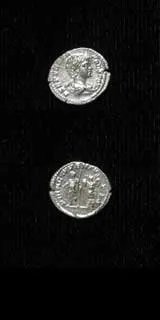 Silver Denarius of Geta Struck While Caesar