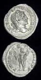 Silver Denarius of Emperor Caracalla