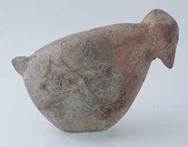 Bird Effigy Votive Seal With An Intaglio