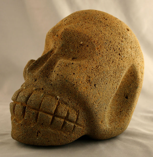 Mayan Lava Skull