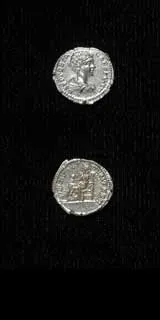 Silver Denarius of Geta Struck While Caesar