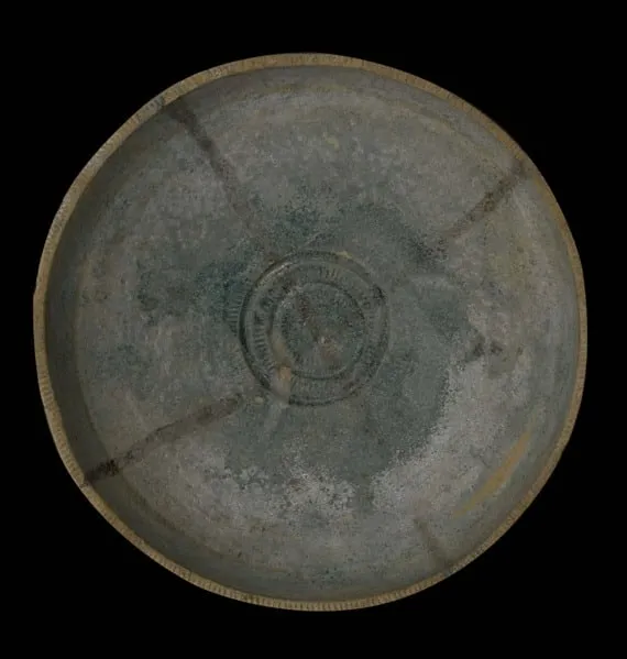 Kashan Turquoise Glazed Dish