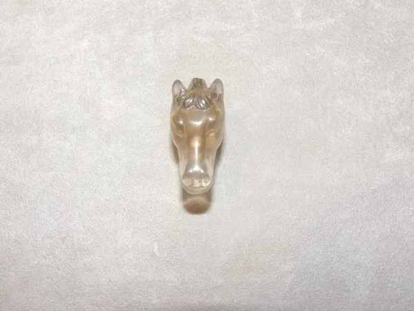 Mogul Rock Crystal Horse Head