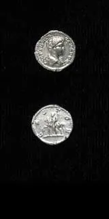 Silver Denarius of Geta Struck While Caesar