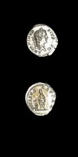 Silver Denarius of Emperor Caracalla