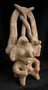 Colima Janiform Incensario