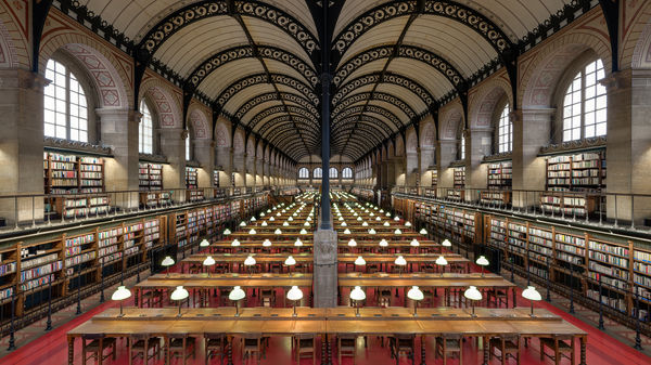 SAINT GENEVIEVE LIBRARY Bibliothèque Sainte-Geneviève - Paris, France, 2021