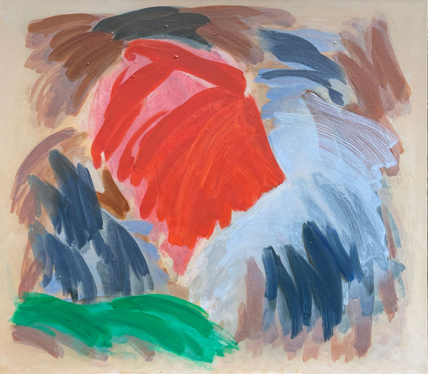 Santiago Uribe-Holguin, The Skin of Painting C, 2023, Oil on canvas, 100 x 120 cm copy