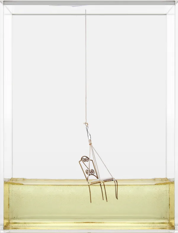 Lina Leal, Acrylic ex chair , 2017