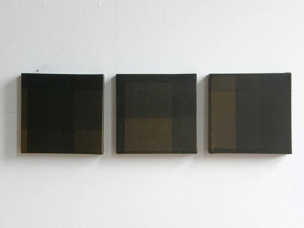 Jesús Matheus, Tectónico Sepia I,II,III (Tríptico), 2009