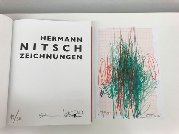 Hermann Nitsch, ohne Titel, 2018
