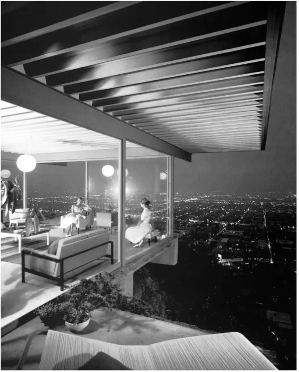 Julius Shulman, Case Study House #22, Pierre Koenig, Los Angeles, CA, 1960