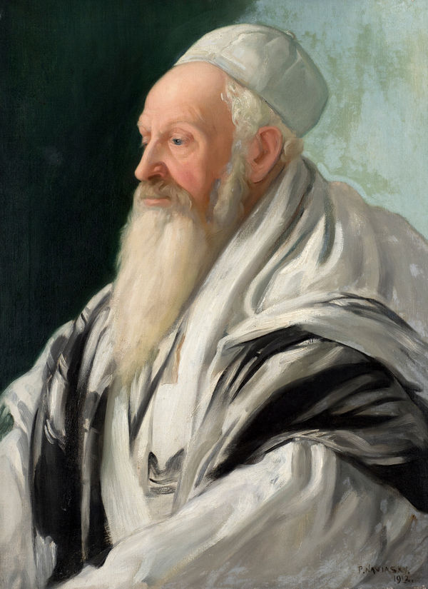 Philip Naviasky, Portrait of a Rabbi, 1912