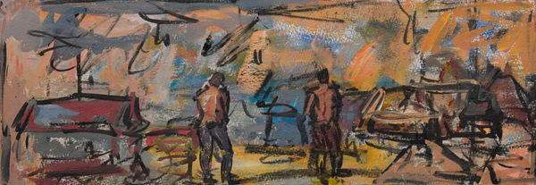 Helen de Sybel, Evening on the Road, 2019