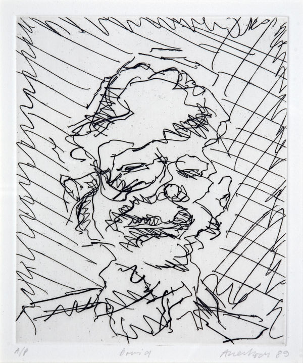 Frank Auerbach, David, 1989