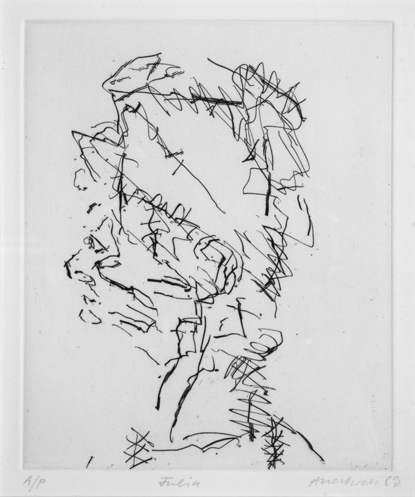 Frank Auerbach, Julia, 1989