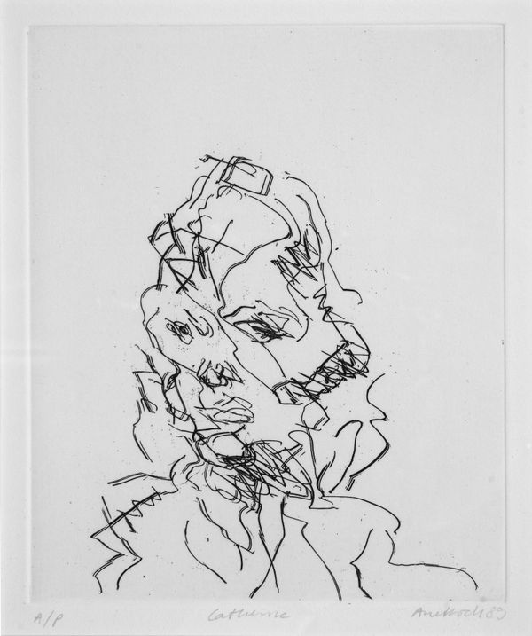 Frank Auerbach, Catherine, 1989