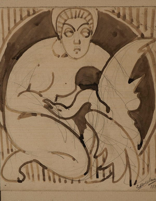 Elie Nadelman, The Swan